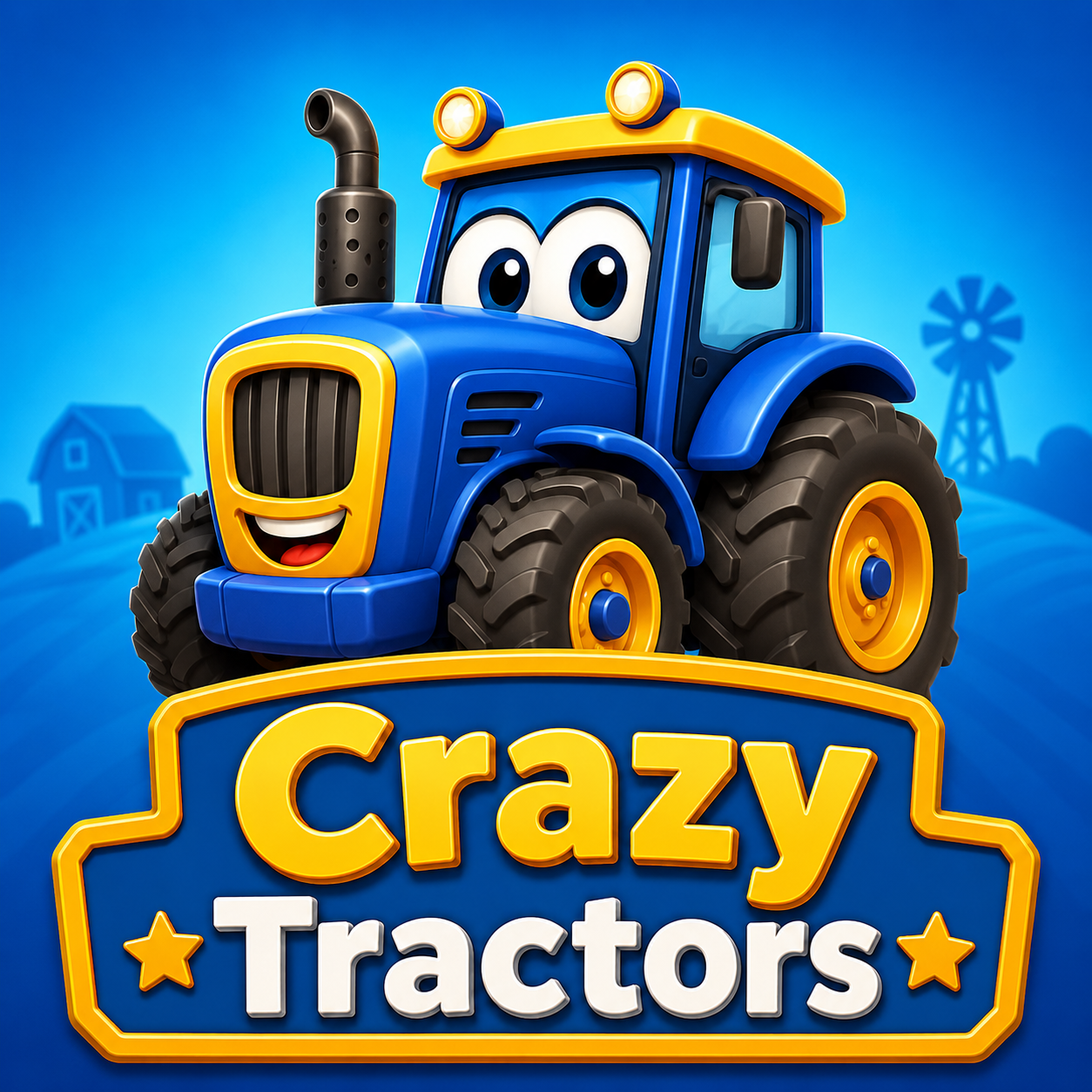 Crazy Tractor: Barn Blast app icon